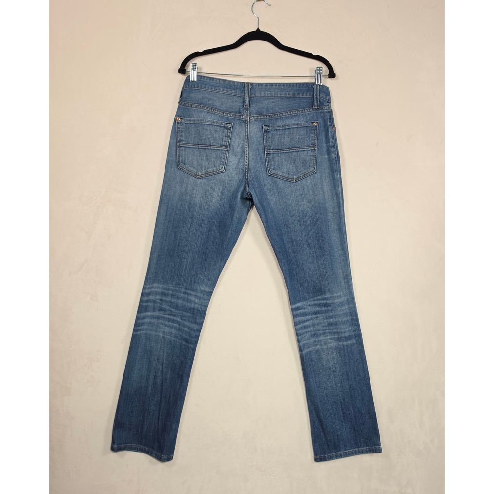 Gap Jeans Womens 29/8 Blue Boyfriend Distressed Denim Y2K Casual Classic Minimal - Picture 12 of 15